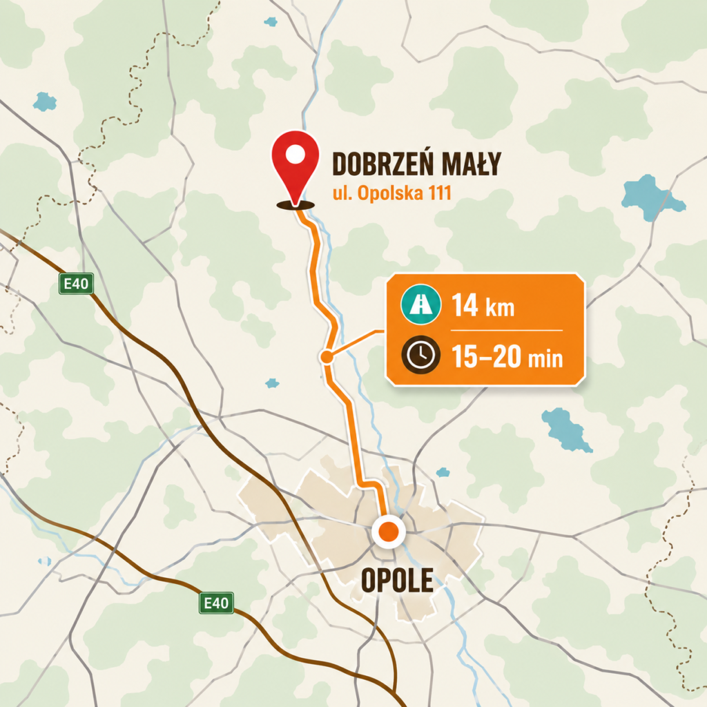 Mapa jak dojechać do top dog mapka dojazdu do top doga